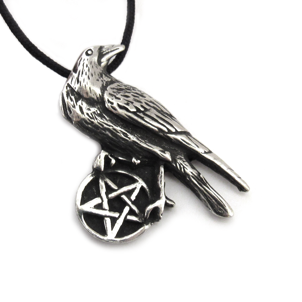 Pentacle of the Raven Pendant