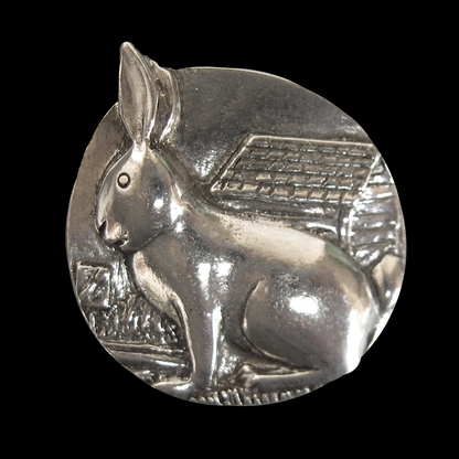 Animal-Speak Pewter Animal Charm (Single) Rabbit