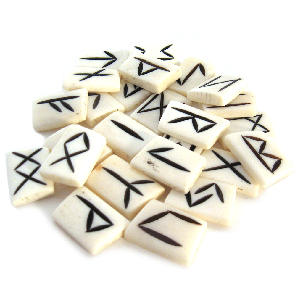 White Bone Rune Set