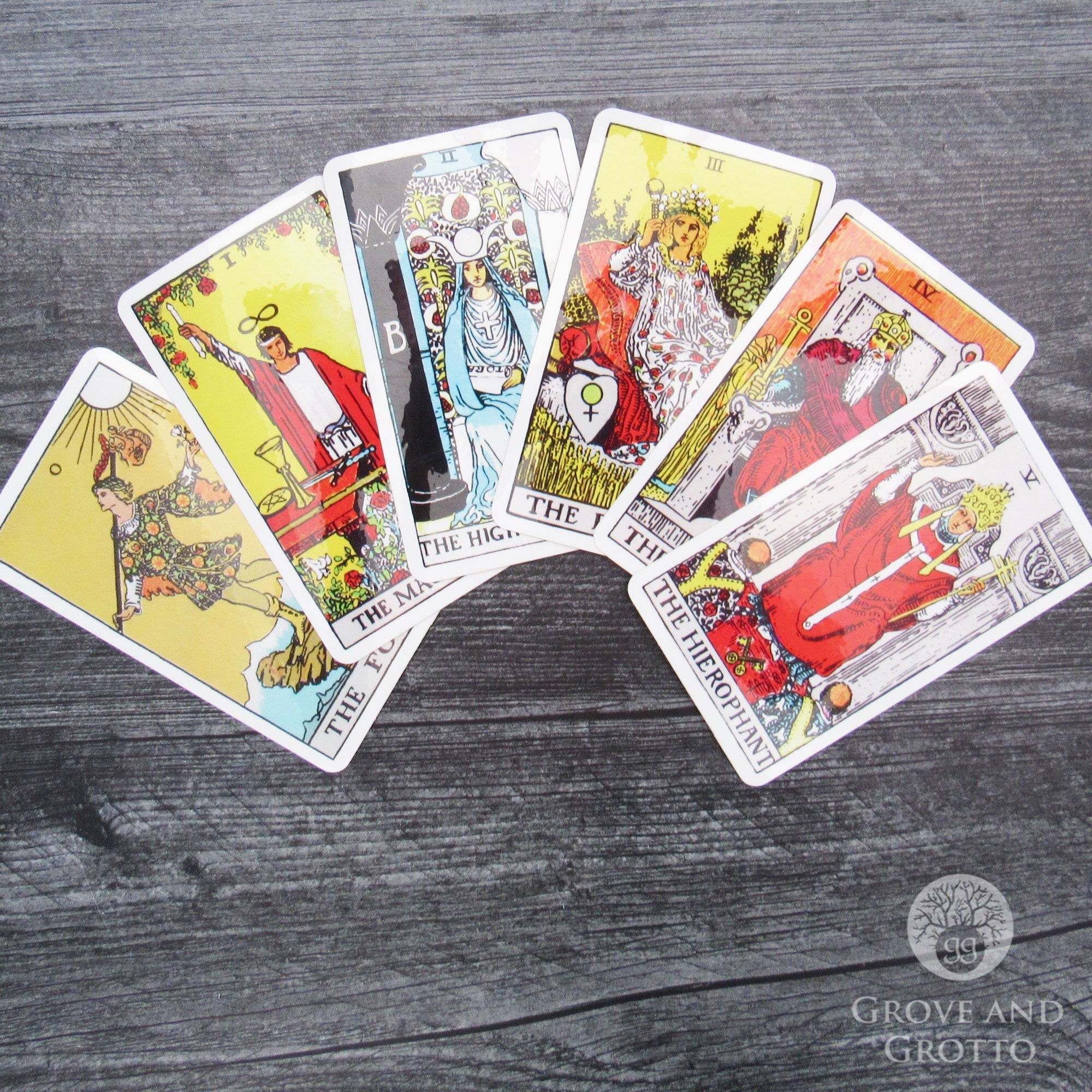 78 TAROT CARD STICKERS Tarot Stickers Tarot Stickers for