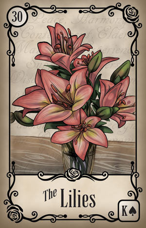 Under the Roses Lenormand Deck