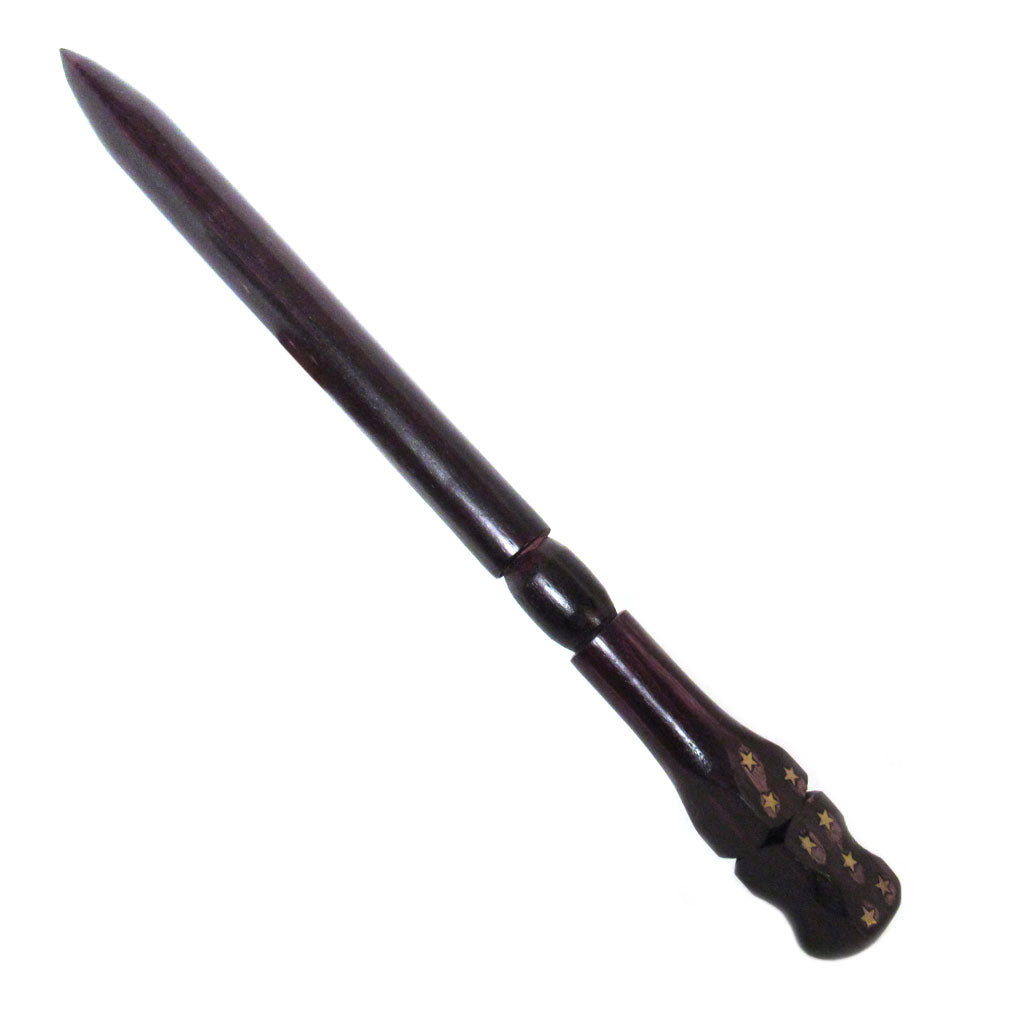 Giant Dark Red Wizard Wand