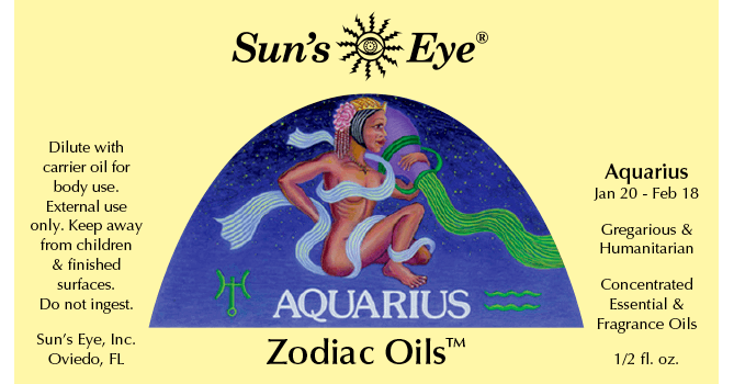 Sun's Eye Aquarius Oil