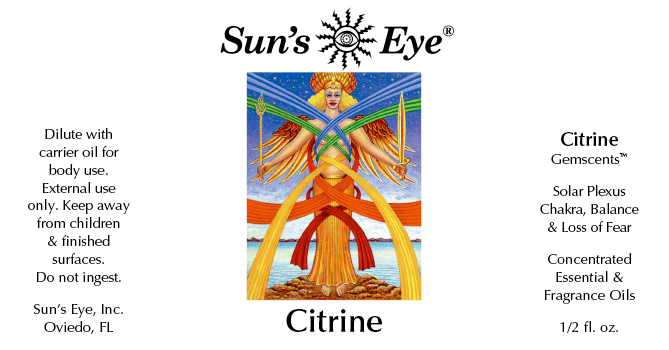 Sun's Eye Citrine Oil