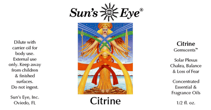 Sun's Eye Citrine Oil