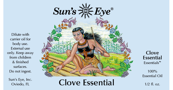 Sun's Eye Clove Oil (Essential)