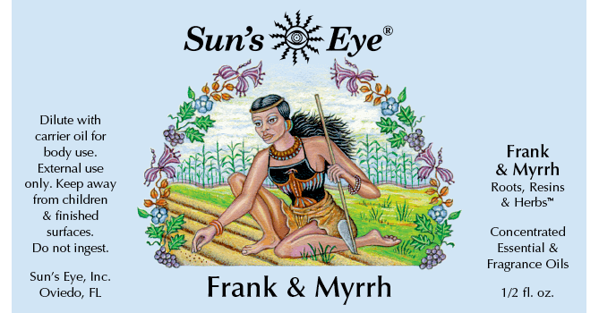 Sun's Eye Frank & Myrrh Oil