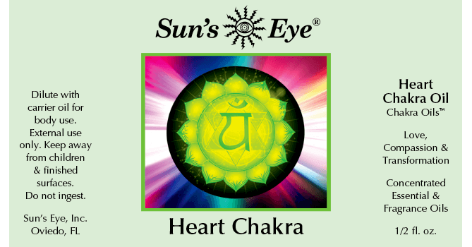 Sun's Eye Heart Chakra Oil