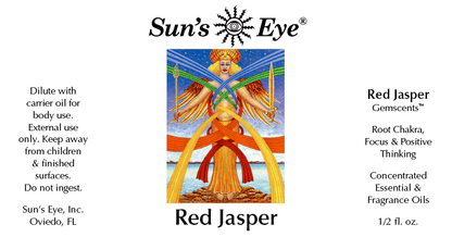 Sun's Eye Red Jasper Oil