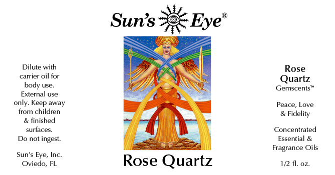 Sun's Eye Rose Quartz Oil