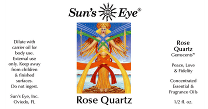 Sun's Eye Rose Quartz Oil