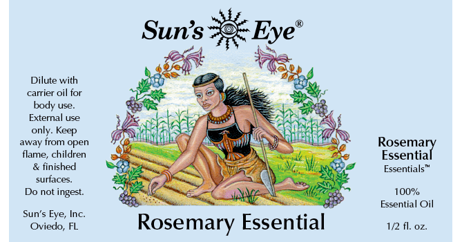 Sun's Eye Rosemary Oil (Essential)